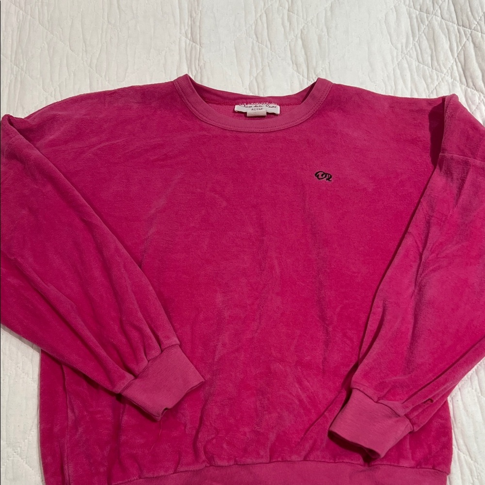 Oscar de la Renta Active Fuchsia Top